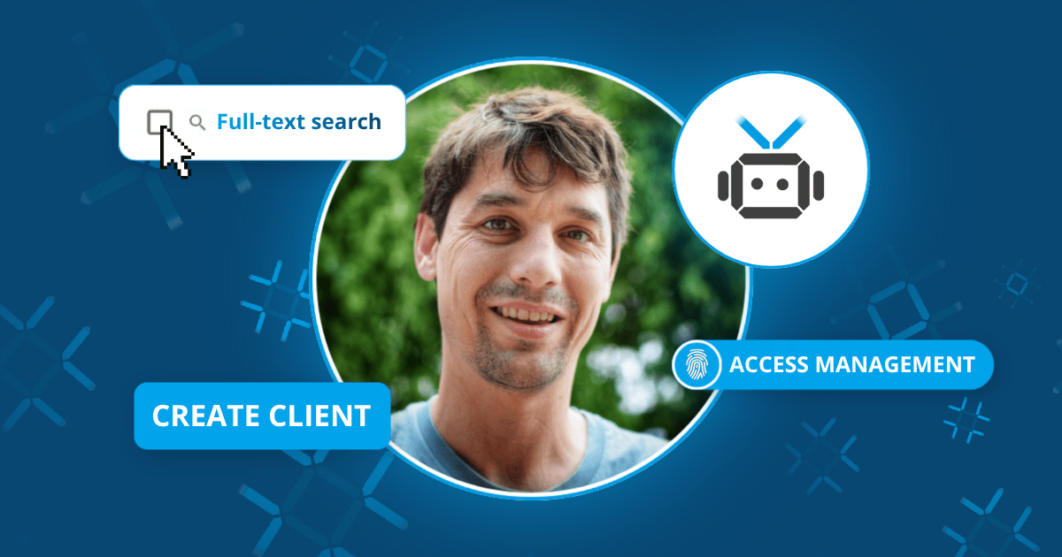 AI Assistant, full-text search, create service-clients, access management. All updates we have for this year
